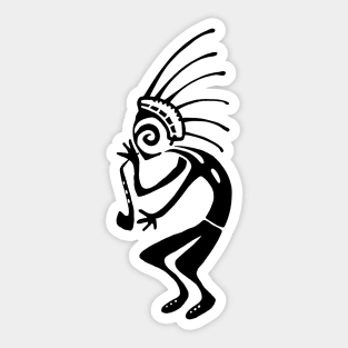 Kokopelli sax Sticker